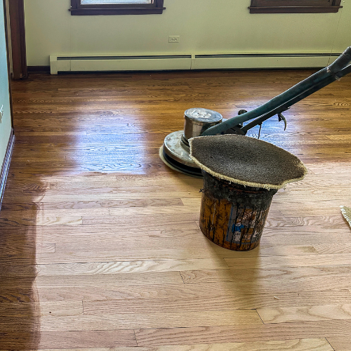 Hardwood Sanding and Staining